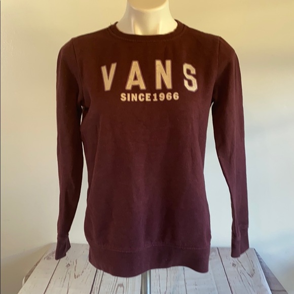 Vans Tops - VANS Dark purple sweatshirt size small